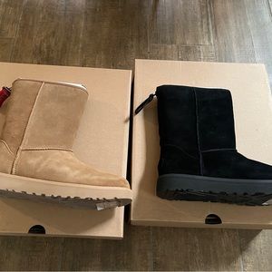 UGGS Classic Logo Short Boots
